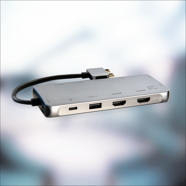 USB-C Dual 4K Mini Docking Station - SMK Link