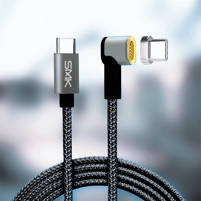 hul Videnskab tilfredshed USB-C MagTech Charging Cable (Black)